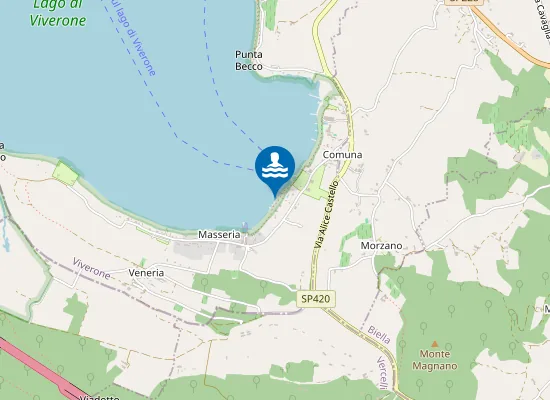 Map of BAGNI LAC ET SOLEIL