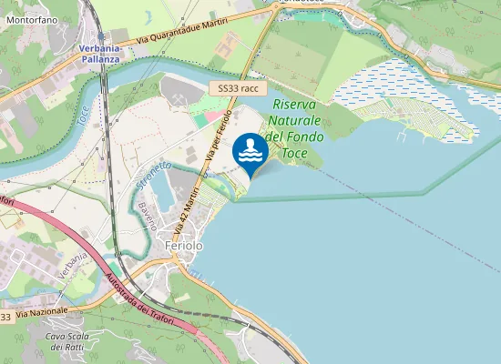 Map of SPIAGGIA CAMPING