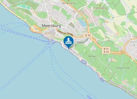 Map of MEERSBURG STRANDBAD