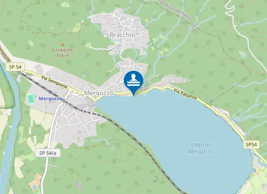 Map of MONTALBANO (LIDO PILASTRI-SP.QUARTINA)