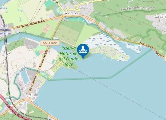 Map of ISOLINO VECCHIO - FONDOTOCE