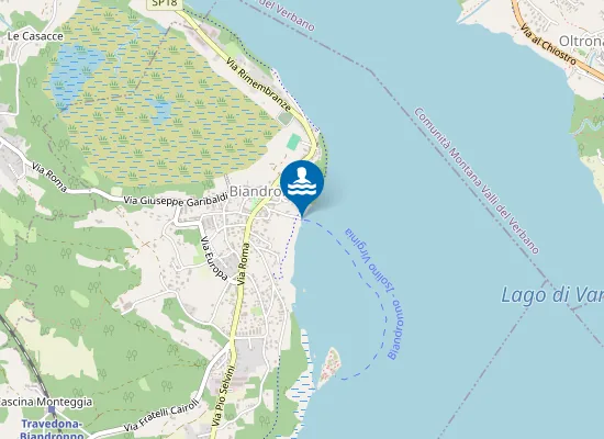 Map of PONTILE ISOLINO VIRGINIA