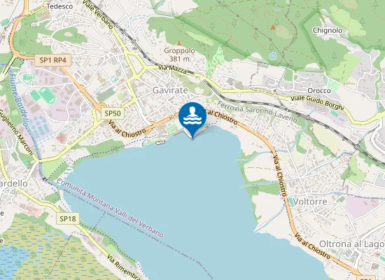 Map of LIDO DI GAVIRATE