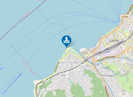 Map of SPIAGGIA GERMIGNAGA