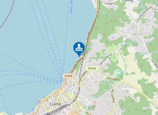 Map of LIDO SERENELLE