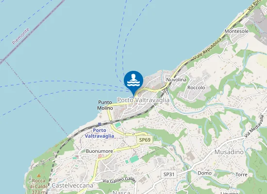 Map of LIDO VALTRAVAGLIA