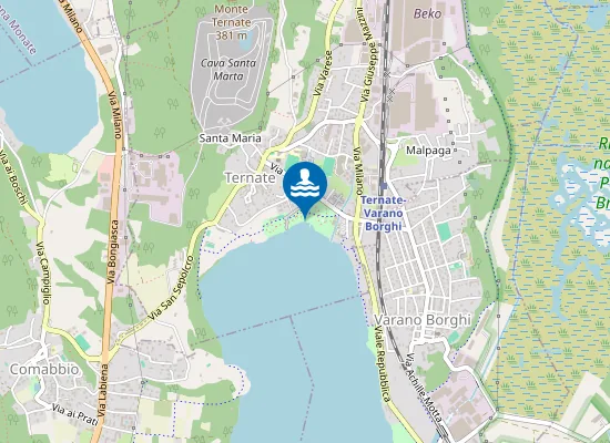 Map of PARCO COMUNALE BERRINI