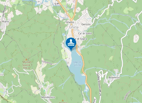 Map of LIDO DI GHIRLA