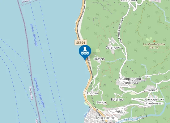 Map of RONCO DELLE MONACHE