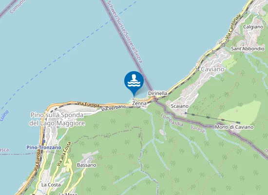 Map of LIDO DI ZENNA