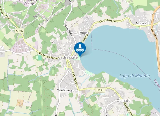 Map of LIDO DI VIA AL LAGO