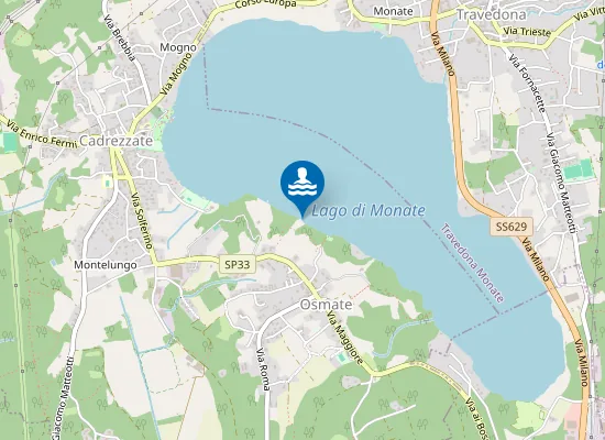 Map of SPIAGGIA DI OSMATE