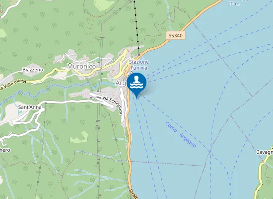 Map of FRONTE LIDO ARGEGNO