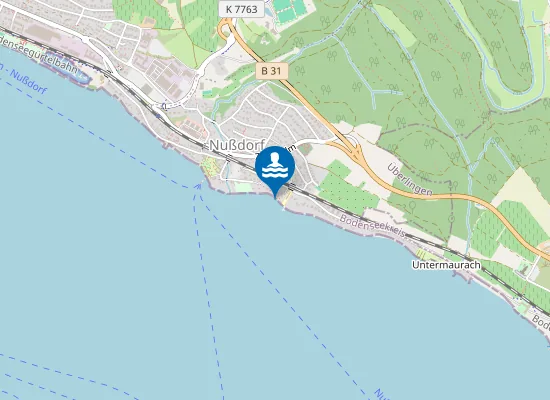 Map of NUSSDORF STRANDBAD