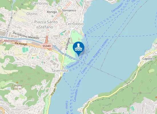 Map of VILLA ERBA EX GALOPPATOIO