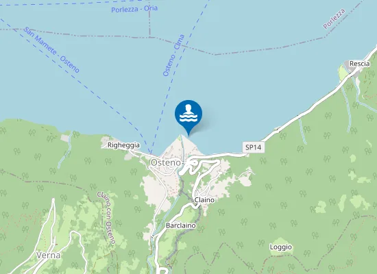 Map of CAMPEGGIO LIDO OSTENO