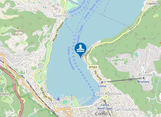 Map of LIDO VILLA GENO