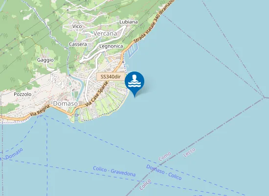 Map of CAMPING QUIETE LETIZIA