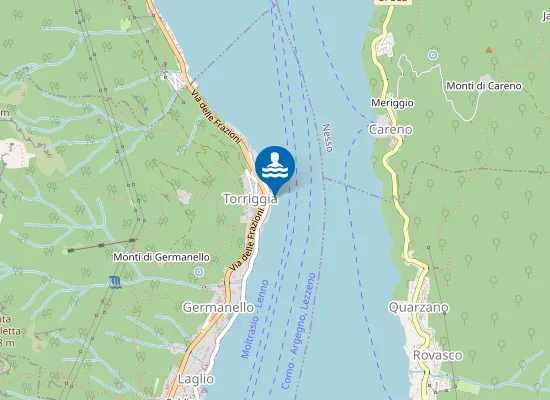 Map of RIVA DEL TENCIU'