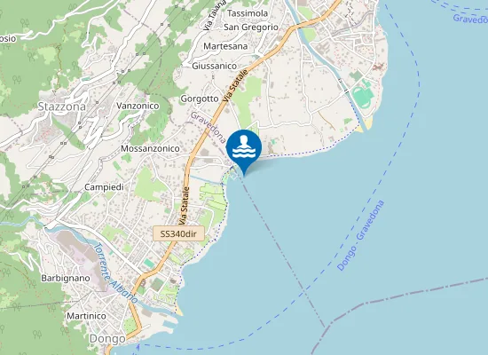 Map of PONCIA BERSAGLIO