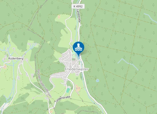 Map of FRIEDENWEILER KLOSTERWEIHER