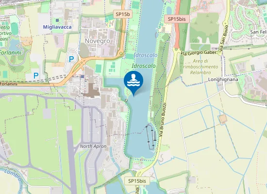 Map of ISOLA LATO BACINO