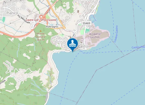 Map of FOCE BORLEZZA