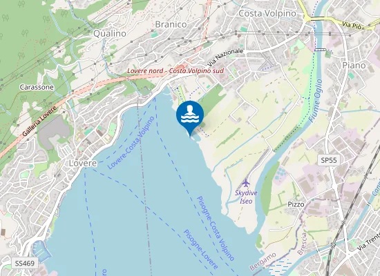 Map of LOC. BERSAGLIO