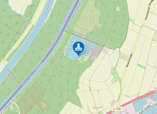 Map of HARTHEIM FRIESSEE