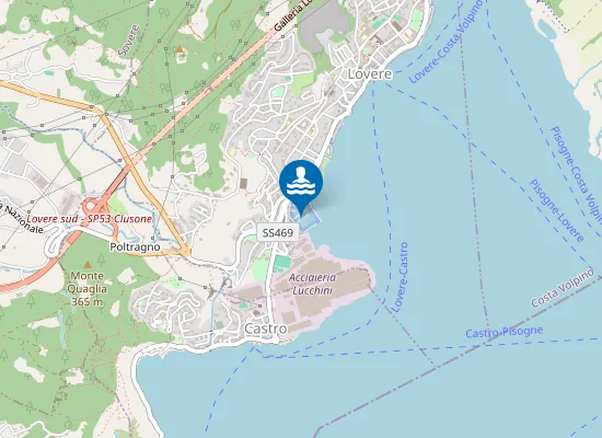 Map of LIDO CORNASOLA