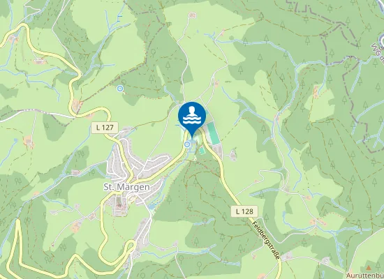 Map of SANKT MAERGEN KLOSTERWEIHER