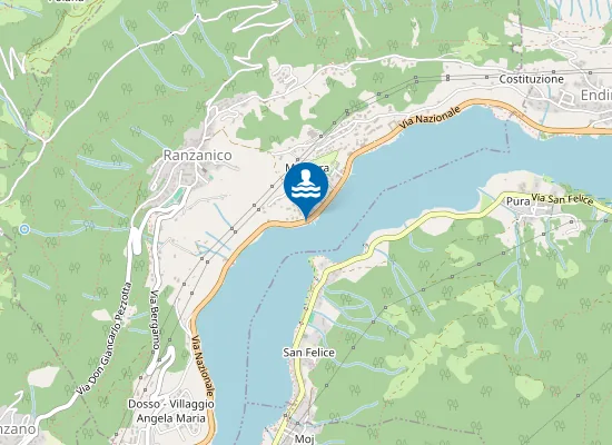 Map of PUNTA (RISTORANTE AURORA)