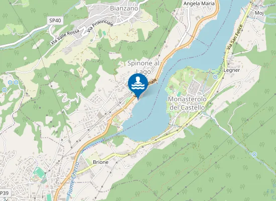 Map of SAN PIETRO (TAVERNA LIDO)