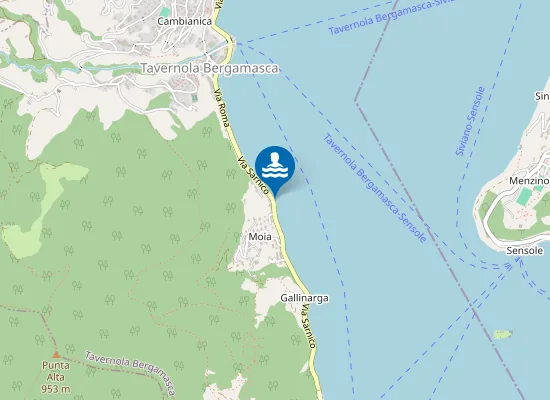 Map of LIDO CASERMA CARABINIERI