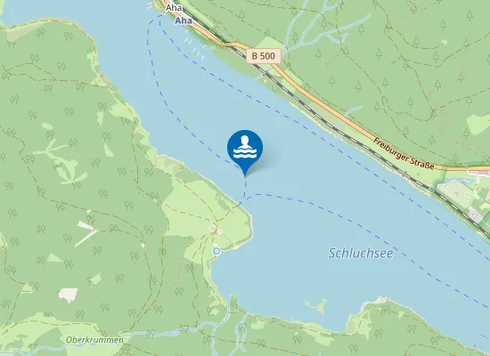 Map of SCHLUCHSEE SCHLUCHSEE BOOTSSTEG