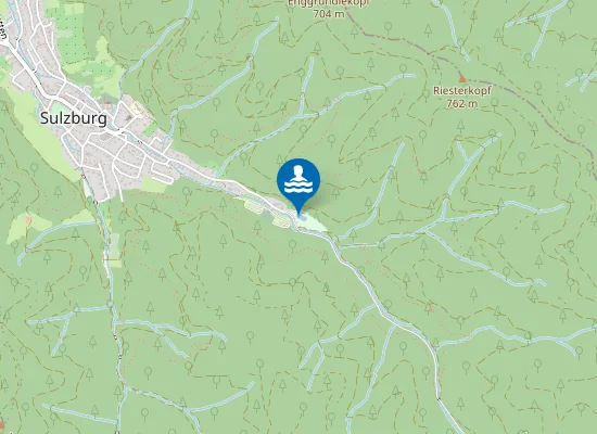 Map of SULZBURG NATURFREIBAD