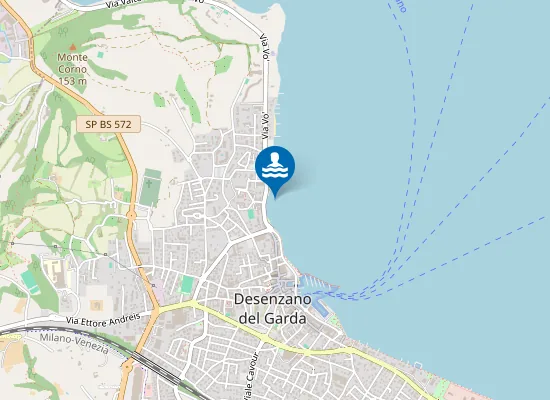 Map of SPIAGGIA FELTRINELLI