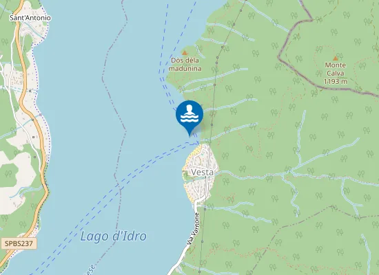 Map of SPIAGGIA VESTA