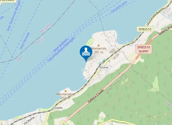 Map of LOCALITA' MONTECOLO SUD