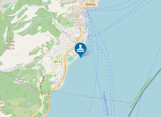 Map of FOCE TORRENTE S.GIOVANNI