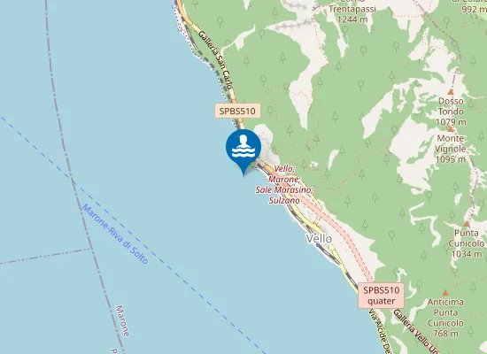 Map of SPIAGGIA FILANDA