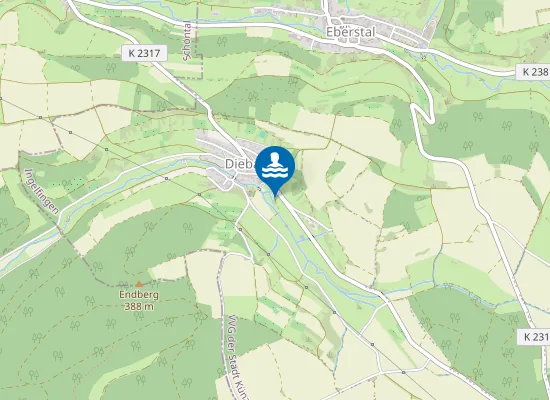 Map of DIEBACH BADESEE