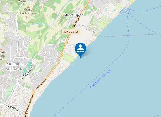 Map of LOCALITA' S. CASSIANO