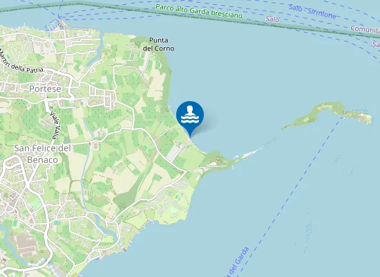 Map of BAIA DEL VENTO