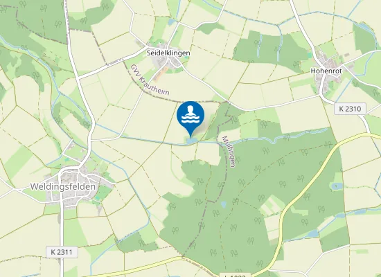 Map of WELDINGSFELDEN BADESEE