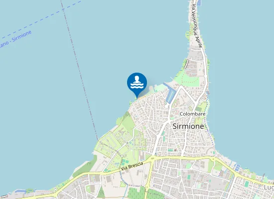 Map of SPIAGGIA BREMA