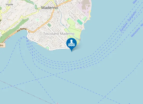 Map of SPIAGGIA VILLA ADELE