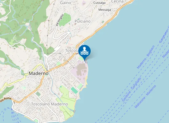 Map of SPIAGGIA CARTIERA