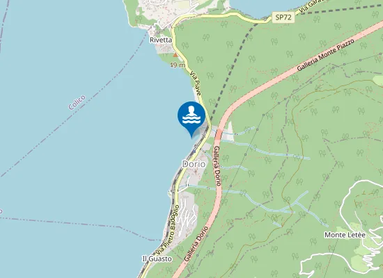 Map of RIVA DEL CANTONE