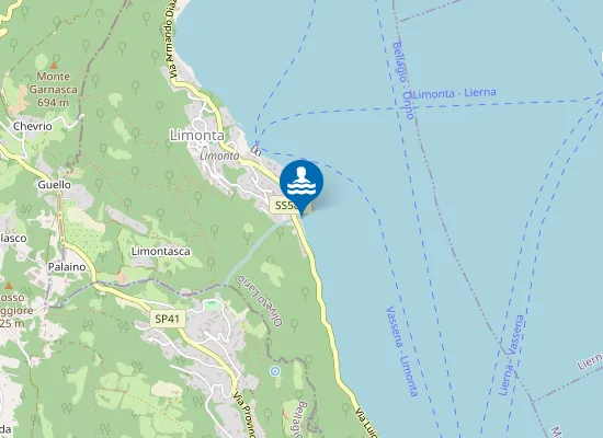 Map of FRAZ. LIMONTA